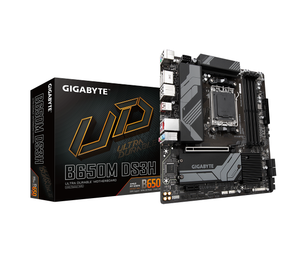 לוח Gigabyte B650M DS3H rev1.3 AM5 AMD CPU Micro-Atx DDR5